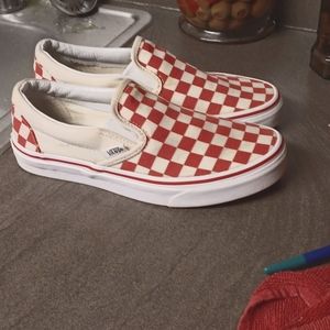 Woman van slip on shoes